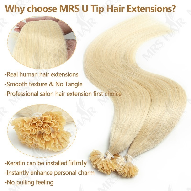 U Tip Fusion Hair Extensions B - Nail Art Ombre recension och pris