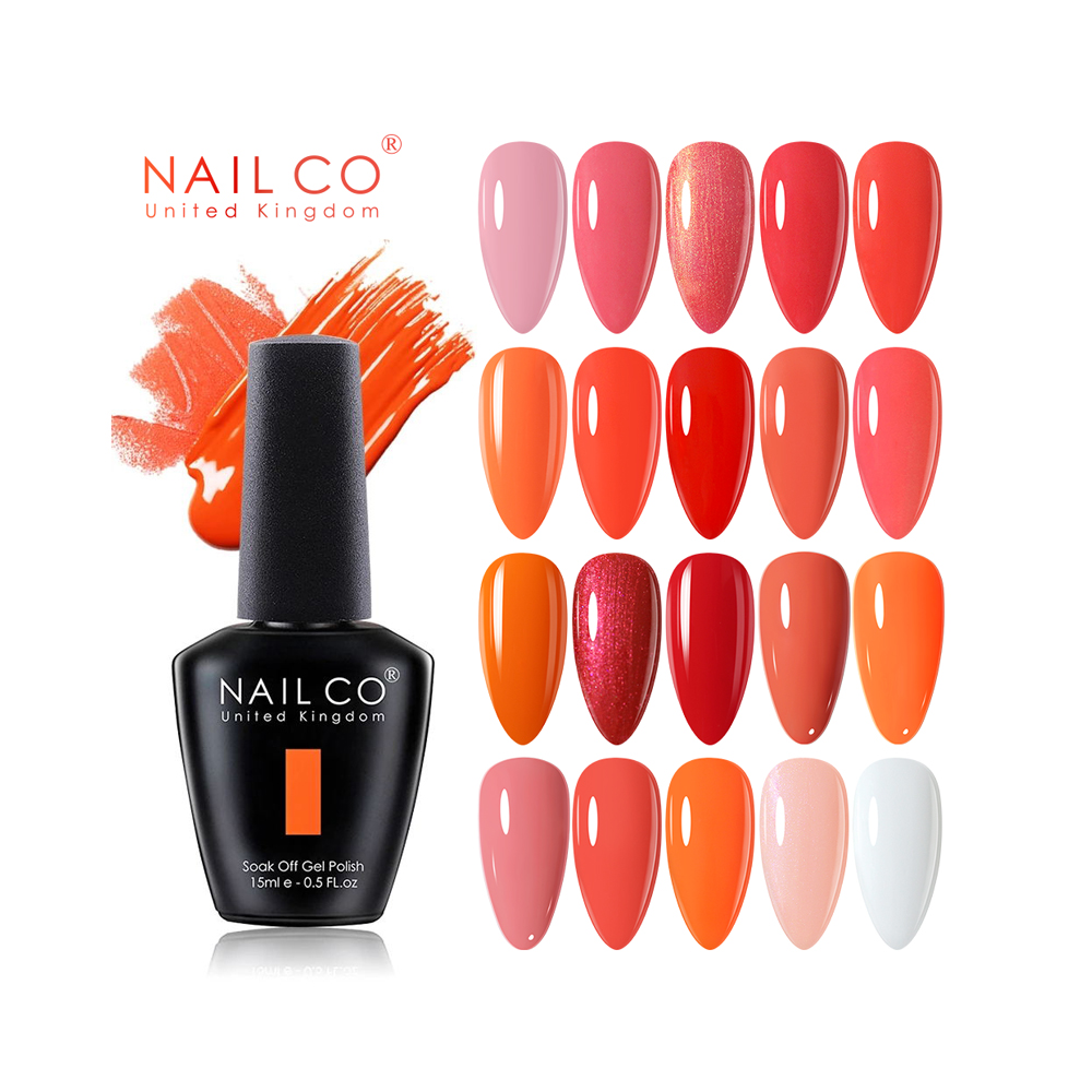 NAILCO 15ml Orange Red Pink Co - Nail Art Orange recension och pris