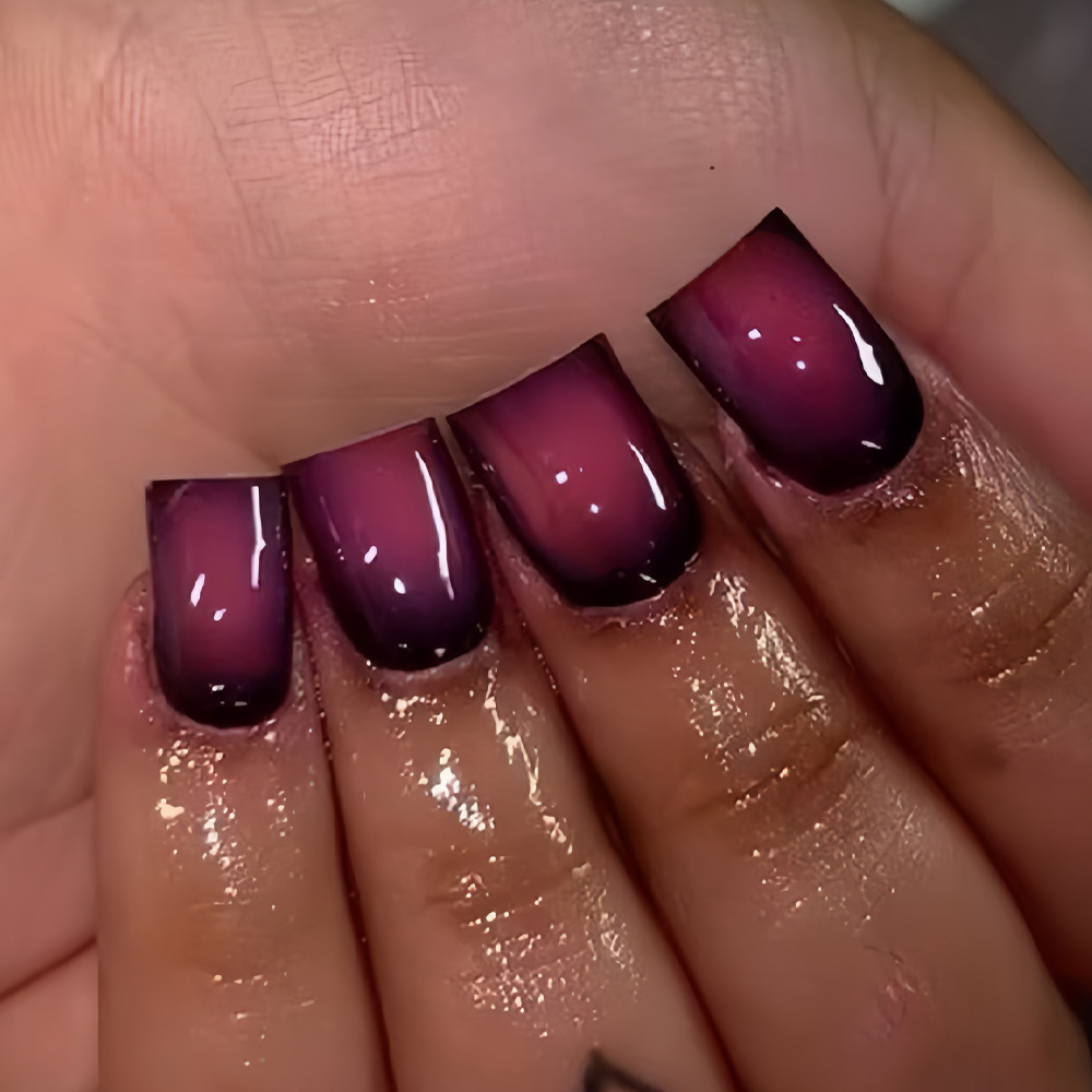 Short Square fake nails for wo - Nail Art Pink recension och pris