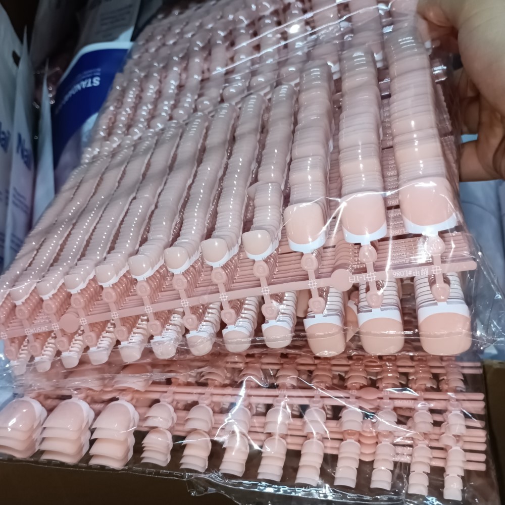 120pcs Square ToeNail Tips - S - Nail Art Pink recension och pris