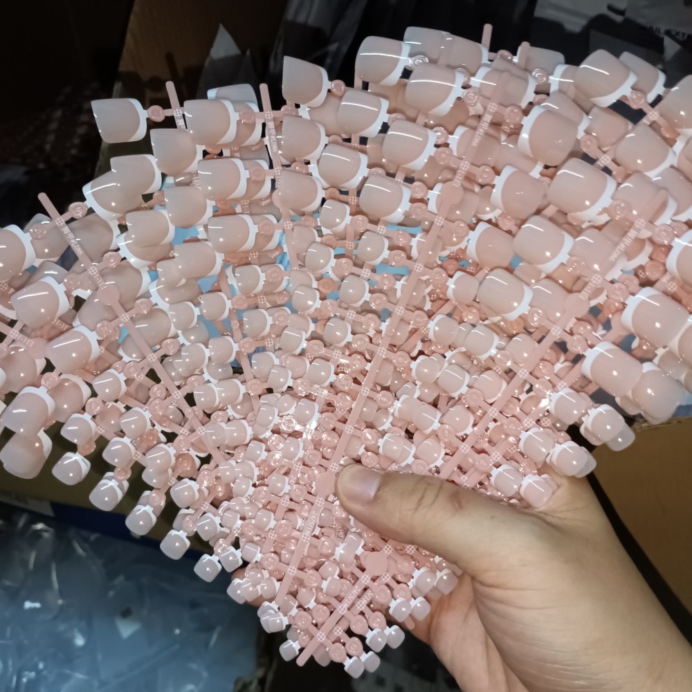 120pcs Square ToeNail Tips - S - Nail Art Pink recension och pris