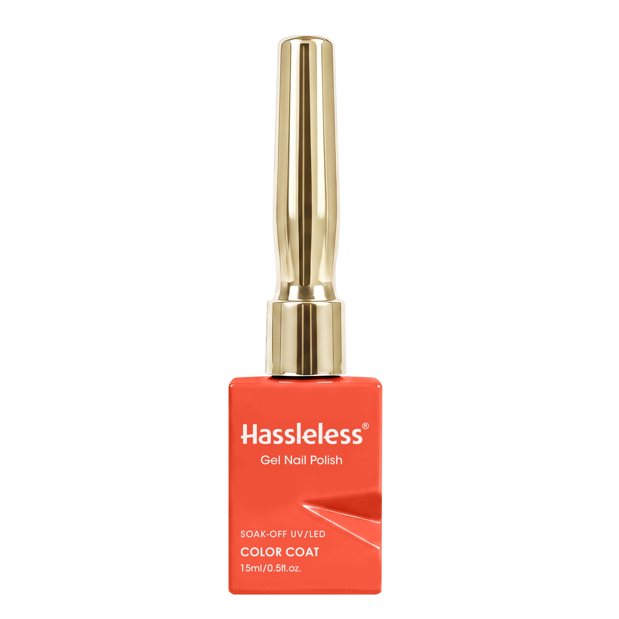 Hassleless 5Pcs Yellow-Orange  - Nail Art Orange recension och pris